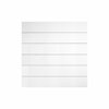 Timeline Shiplap 5.5 in. x 72 in. Engineered Wood Wall Paneling, Classic White, 48PK 952